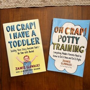Book Bundle Oh Crap! Potty Training & Oh Crap! I Have a Toddler, Jamie Glowacki